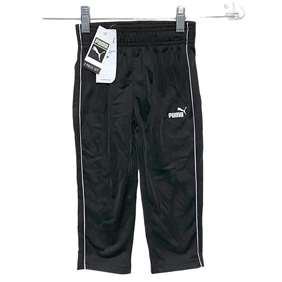 Puma Other - Puma Black White Track Pants Athletic Baby Toddler Boys 24M 24 Months NWT
